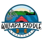 A logo of the willapa paddle adventures.